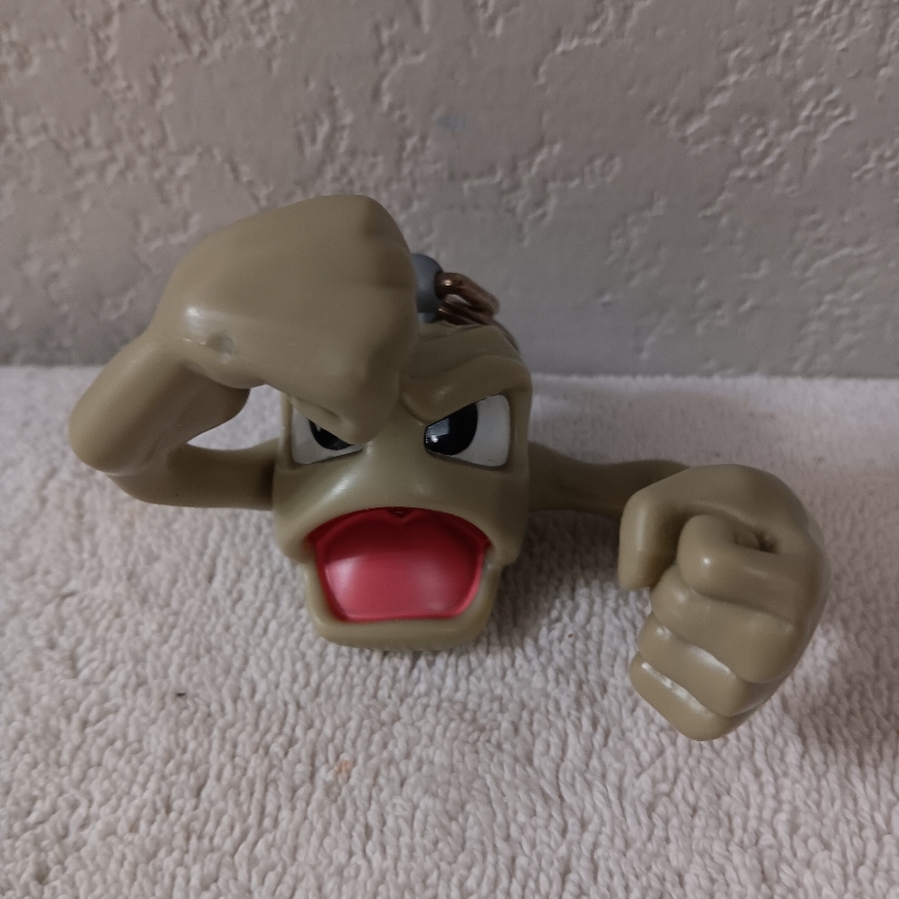 Geodude Keychain Figure
